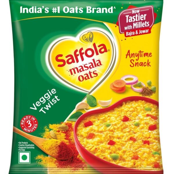 SAFFOLA Masala Oats(Veggie) 48G