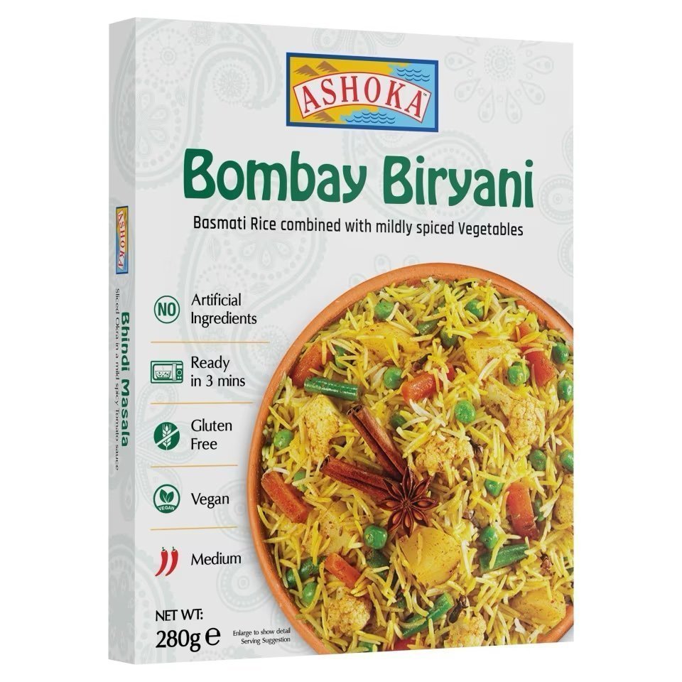 img_1560.jpeg ASHOKA Bombay Biryani 280G - Image 1