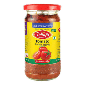 TELUGU Foods Tomato Pickle (With Garlic) 300G
