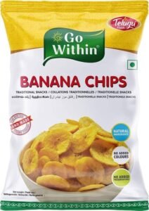 TELUGU Foods Banana Chips 100G
