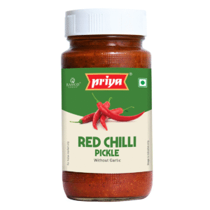 PRIYA Red Chilli Pickle (Without Garlic) 300G