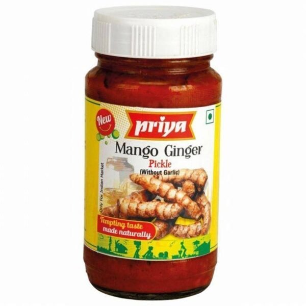 PRIYA Mango Ginger Pickle (Without Garlic) 300G