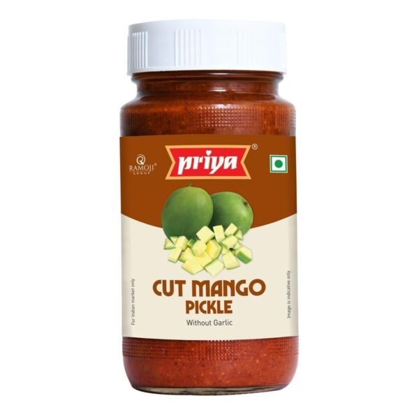 PRIYA Cut Mango Pickle (Without Garlic) 300G