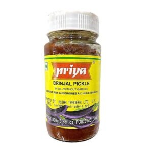PRIYA Brinjal Pickle (Without Garlic) 300G
