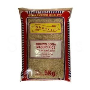 SHANKAR Brown Sonamasoori Rice 5KG
