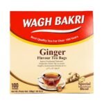 WAGH BAKRI GINGER FLAVOUR TEA BAGS 200G
