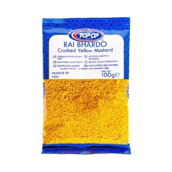 TOPOP RAI BHARDO CRUSHED MUSTARD SEEDS 100G