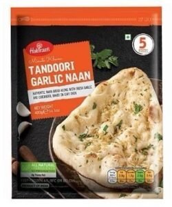 HALDIRAM’S TANDOORI GARLIC NAAN(5 PIECES) 400G