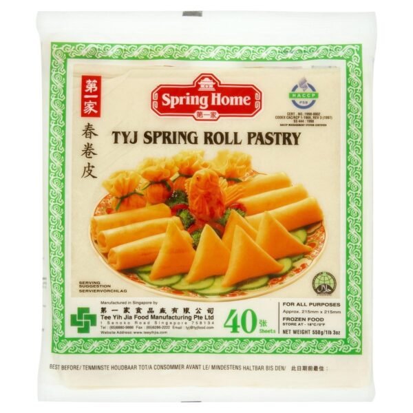 SPRING HOME TYJ SPRING ROLL PASTRY 550G