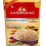 AASHIRVAAD WHOLE WHEAT FLOUR 5KG(multigrain & fenugreek)