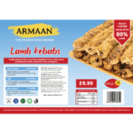 ARMAAN LAMB KEBAB 900G