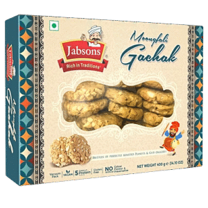 JABSONS PEANUT GUD GACHAK 400G
