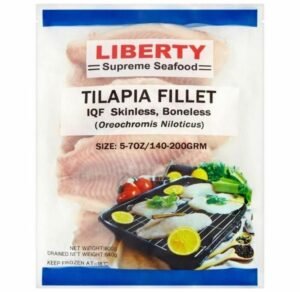 LIBERTY TILAPIA FILLETS(SKINLESS,BONELESS) 800G