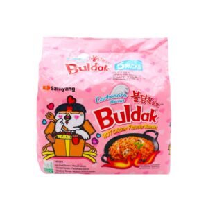 BULDAK CARBONARE HOT CHICKEN FLAVOUR RAMEN 650G
