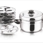 Vinod Stainless Steel Idli Cooker – 6 Tier Stand